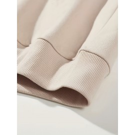 California Print Trendy Sweatshirt, Men's Casual Graphic Design Slightly Stretch Crew Neck Pullover Sweatshirt For Autumn Winter