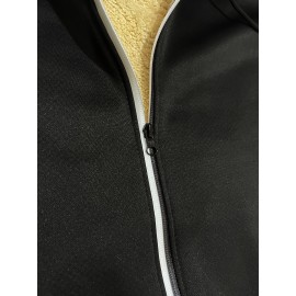 Lamb Velvet Autumn And Winter Sweater Men's Hooded New Trendy Handsome Solid Color Jacket Plus Velvet Thickened Clothes